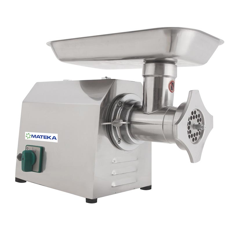 MATEKA TK 12M Et Kıyma Makinesi, No:12, 75 Kg/saat, Çıkma Kafa, 220 V